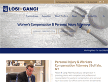 Tablet Screenshot of losi-gangi.com